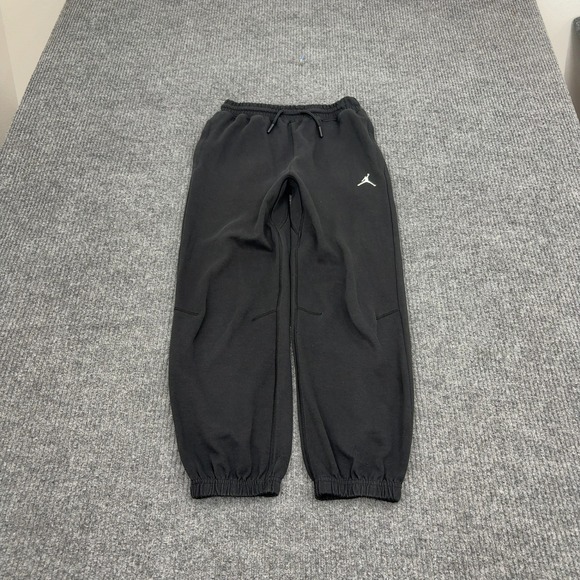 Jordan Other - Jordan Sweatpants Boys M Black Cotton Polyester Jumpman Logo Joggers Sport